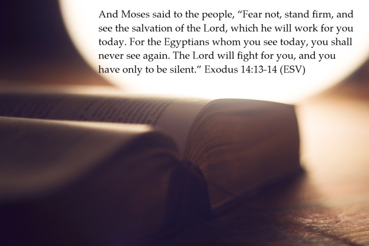 Exodus 14--13-14